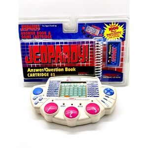 Vintage Tiger Electronics Jeopardy Handheld Game 1999 LCD Console 7-581-1